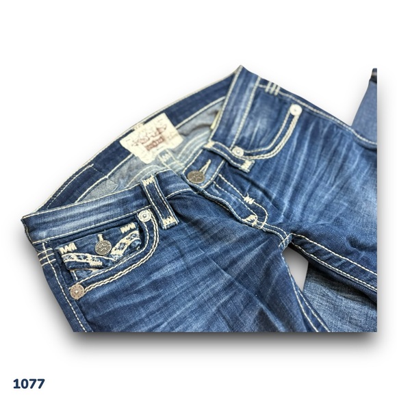 1077 Buckle | Big Star Liv Bootcut Jeans 25L (28x31.5) Hemmed Vintage Collection - Picture 6 of 11